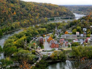 Harpers Ferry, WV -  view from Maryland Heights